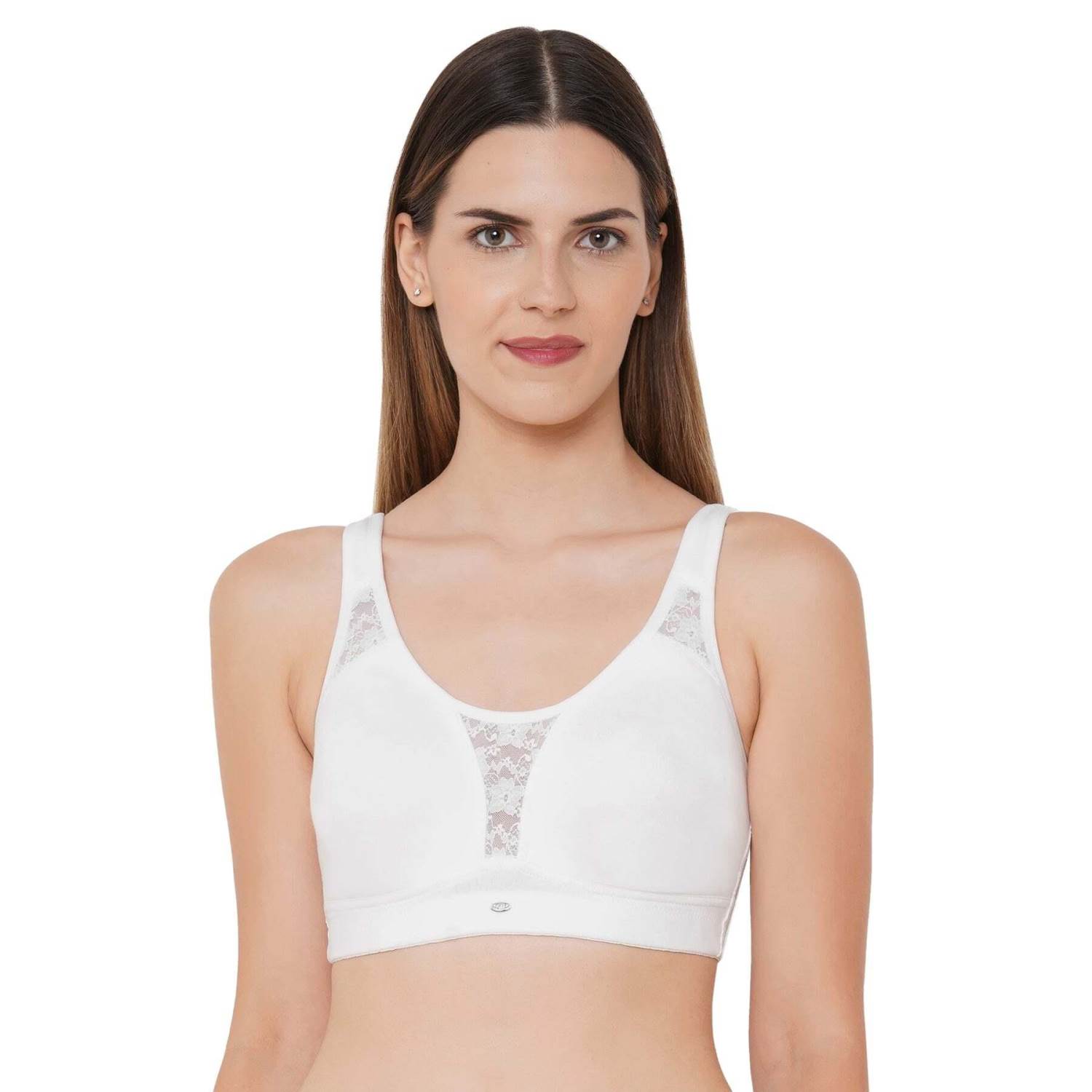 Buy SOIE Grey Womens Padded Non Wired Sports Bra
