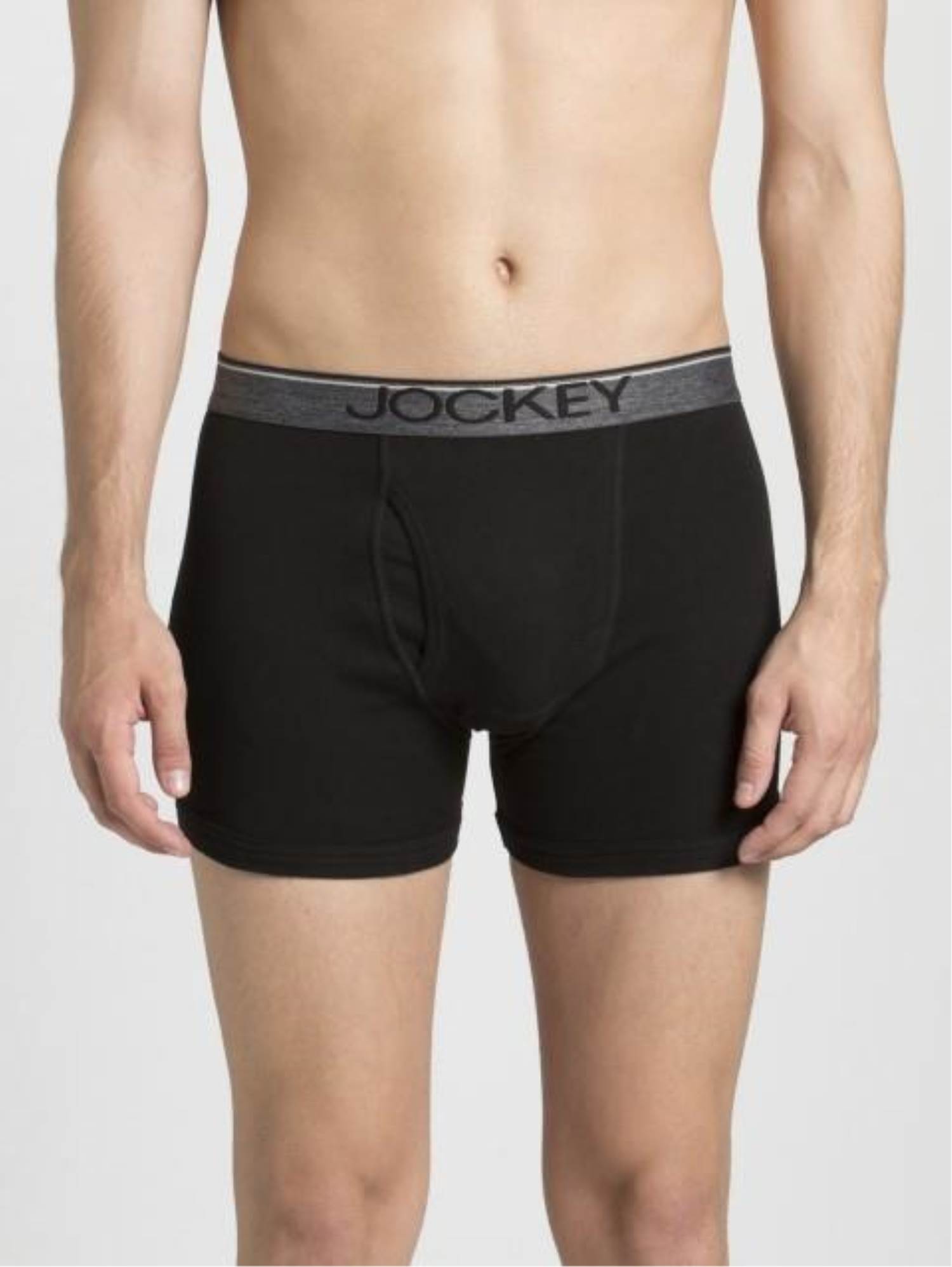 JOCKEY MEN TRUNK FLY OPEN (PACK OF 2) 8009 :: PANERI EMBROIDERY