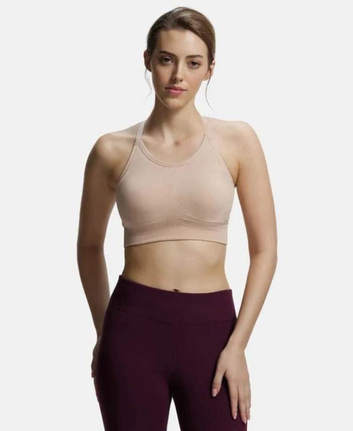 Buy SHERRY Moulded Soft Padded B Cup Wire Free T-Shirt Bra for Women&  Girlswith Complimentary Transparent Straps (Jigna-DB-32B) at